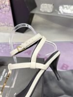 Saint Laurent YSL Classic Clip Toe  Sandals Slipper Heels Shoes - Image 7