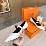 Hermes Pointed Toe Pumps High Heels - Image 4