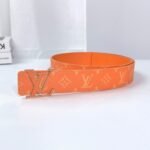 Louis Vuitton LV Leather Belts 1:1 Mirror Version - Image 4