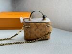 LV Vanity NFC Chip | Luxury Box Bag 3-Way Carry Exquisite Craft - Image 2