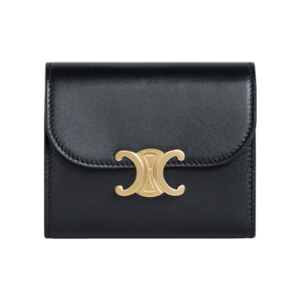 Celine Flap Wallet Arc de Triomphe Shoulder Carryable Wallet