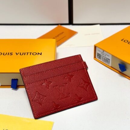 Louis Vuitton LV Hanger Classic Dual Purse Card Case Wallet