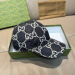 Gucci Baseball Cap - Large Double G Perfect Pattern Alignment Canvas - Image 18