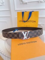 Louis Vuitton LV Leather Belts 1:1 Mirror Version - Image 2
