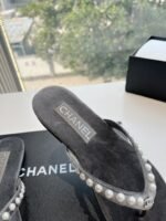 Chanel Clip Toe Slipper Sandals Shoes - Image 7