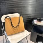 LOEWE Suede Tote Bag - Image 2