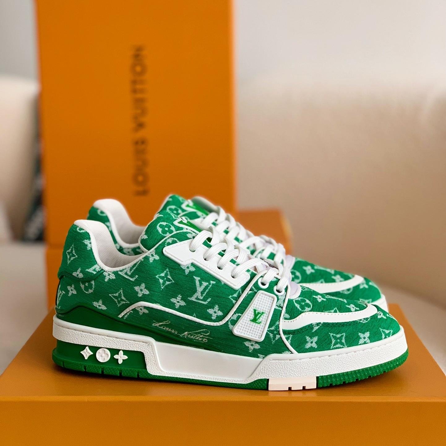 763A63AE-0824-23BA-381C-180FAEDF94B0 Louis Vuitton LV TRAINER Sneakers - Image 1