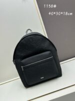 Dior 1158 Gravity Black Leather Backpack Fall Winter 10A - Image 5