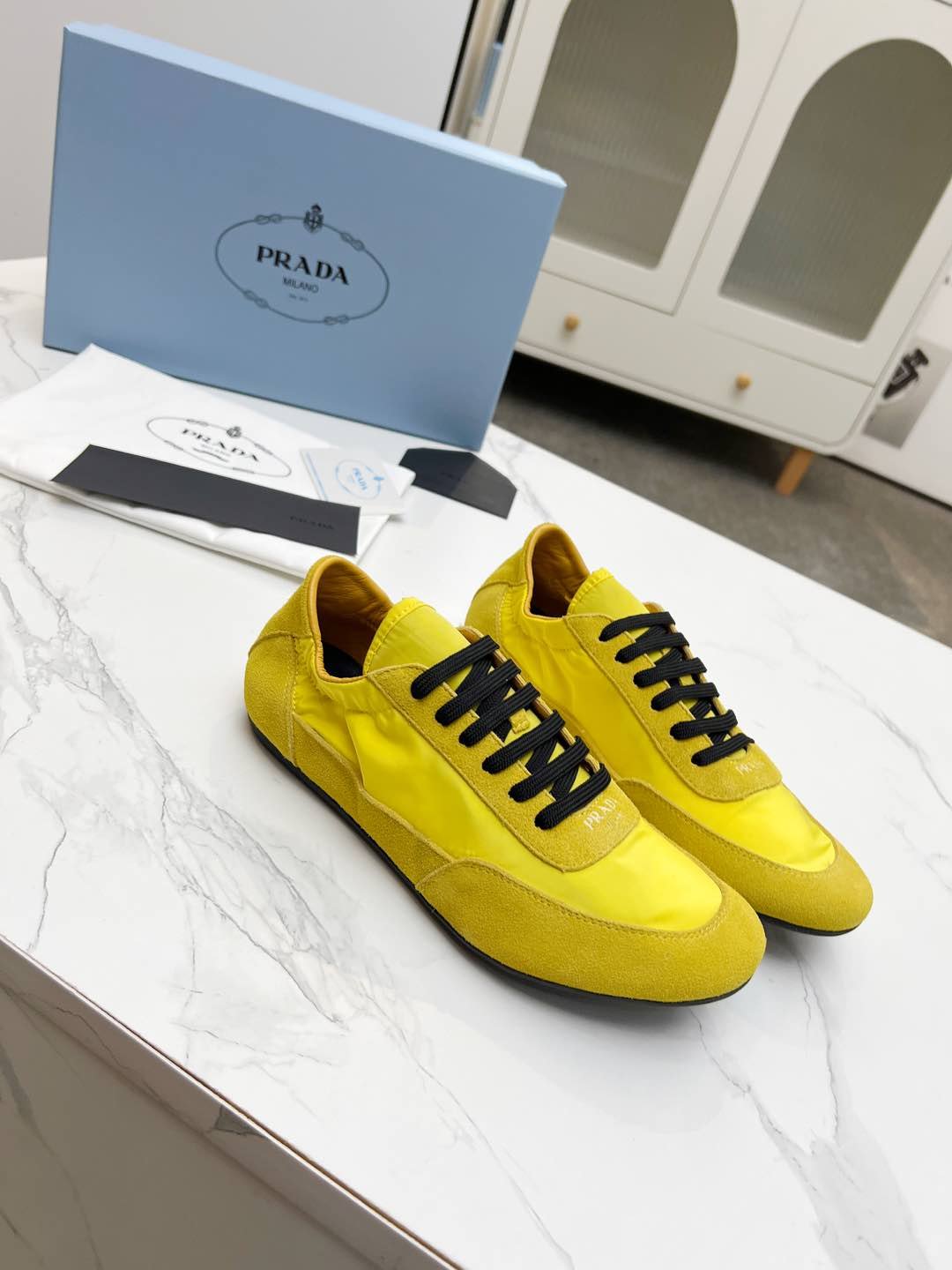 784EE451-F18D-7642-95F4-B6B7451E3A56 Prada COLLAPSE Casual Shoes - Image 1