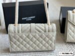 YSL Caviar Envelope Bag Lenvelope Classic Summer Crossbody 10A - Image 5