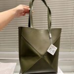 Loewe Puzzle Fold Tote Calfskin Shoulder Bag Totes Bag - Image 3