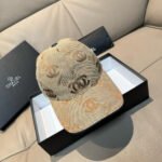 Chanel Baseball Cap - Classic Double C Canvas & Full-Grain Leather - Image 9