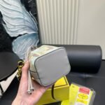 FENDI Fendi Iconic embossed FF pattern Bucket Bpattern Bucket Bag Shoulder Handbag  8BS093-AUPI-F1SKI - Image 8