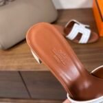 Hermes Slipper Sandals Heels Shoes - Image 7