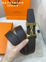 Hermes Leather Belts 1:1 Mirror Version - Image 4