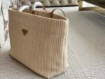 Prada 2025 Straw Shopping Bag - Image 3