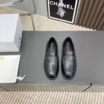 Dior Christian Paris Logo Embellished Casual Loafers Shoes - Image 2