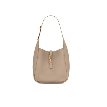 SAINT LAURENT YSL Le 5 à 7 monogram-plaque shoulder bag