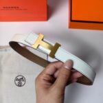 Hermes Leather Belts 1:1 Mirror Version - Image 3