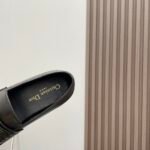Dior Christian Paris Logo Embellished Casual Loafers Shoes - Image 8