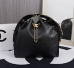 Chanel Hobo Underarm Bag in Ball-Grained Leather.M8895 - Image 10