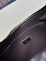 Prada 2579 Cow Print Calfskin Underarm Shoulder Bag - Image 8