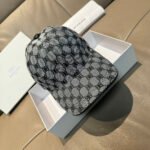 Balenciaga Baseball Cap - Silk Screen Satin Full-Grain Leather Unisex - Image 9