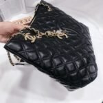 CHANEL Quilted Leather Chain Tote Bag 8836 - Image 5