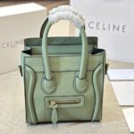 Celine Luggage Smiley leather handbag crossbody bag - Image 9