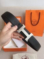 Hermes Leather Belts 1:1 Mirror Version - Image 3