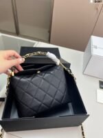 Chanel 25S Handle Lunch Box Bag - Image 4