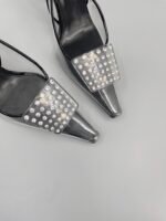 Saint Laurent YSL Heels Sandals Slipper Shoes - Image 8