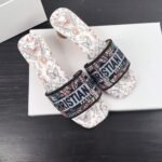 Dior Slipper Sandals Low Heel Shoes