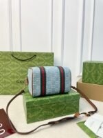 Gucci Denim Mini Handbag and Crossbody Bag - Image 9
