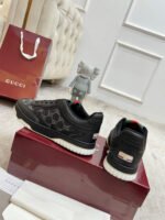 Gucci White Sneakers - 1:1 Replica Full Leather IP Lightweight Sole - Image 3