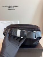 Prada Vintage Nylon Messenger Bag  Casual-Chic Unisex Satchel - Image 6