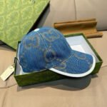 Gucci Baseball Cap - Vertical Striped Webbing Unisex Canvas Leather - Image 16