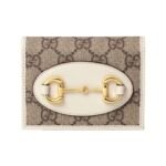 Gucci Unisex Horsebit 1955 Card Case Wallet