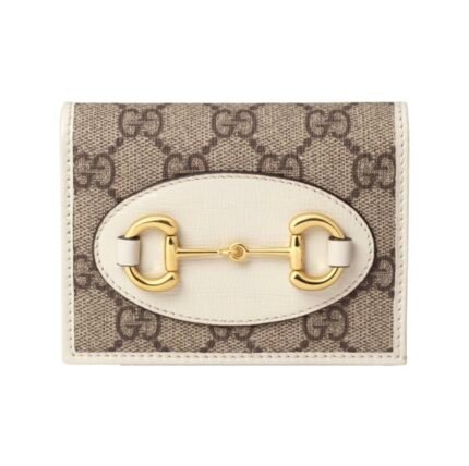 Gucci Unisex Horsebit 1955 Card Case Wallet