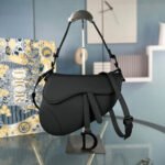 Dior Saddle Bag Matte Leather Shoulder Bag - Image 2