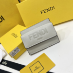 FENDI Snap Leather Wallet - Image 3
