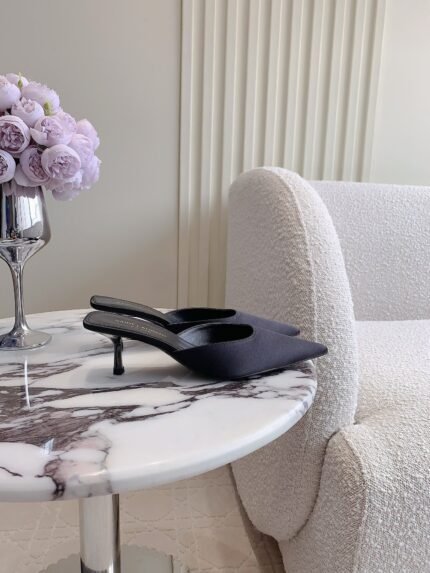 Saint Laurent Slipper Sandals Heels Shoes