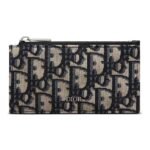Dior Oblique Card Holder Wallet