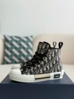 Dior B23 logo print high top sneakers Shoes - Image 2