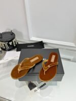 Chanel Clip Toe Flip Flops Slippers Sandals Shoes - Image 3