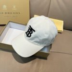 Burberry Baseball Cap - Best-Selling 3D Embroidery 100% Cotton - Image 2