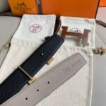 Hermes Leather Belts 1:1 Mirror Version - Image 8