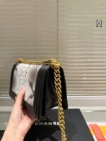 Chanel Le Boy 25cm Exotic Skin Shoulder Bag 10A - Image 7