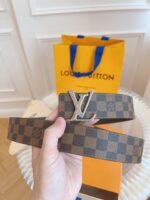 Louis Vuitton LV Leather Belts 1:1 Mirror Version - Image 5