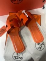 Hermes H Sandals Slippers Chunky Heels - Image 3